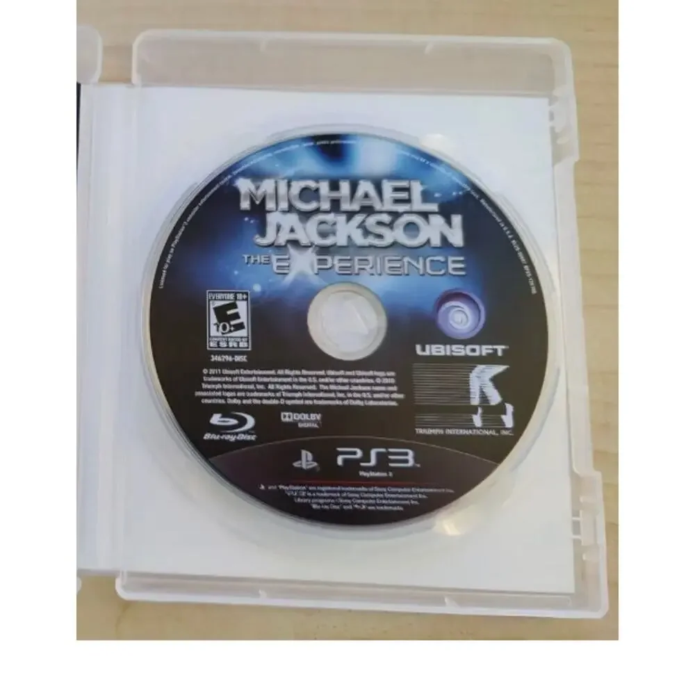 Sony PlayStation 3 2010 Michael Jackson The Experience No Manual